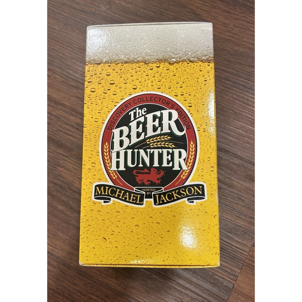 Vintage The Beer Hunter by Michael Jackson 3 VHS set 1994-1998
